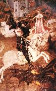 MARTORELL, Bernat (Bernardo) Saint George Killing the Dragon Spain oil painting artist